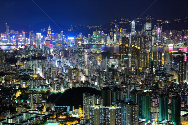 Hong Kong downtown Stock photo © leungchopan