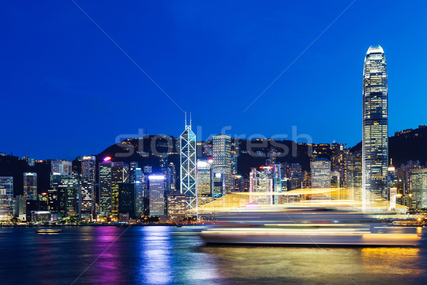 Hong Kong skyline Stock photo © leungchopan