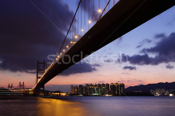 tsing ma bridge Stock photo © leungchopan