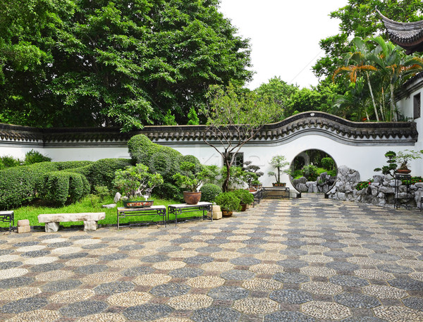 chinese garden Stock photo © leungchopan