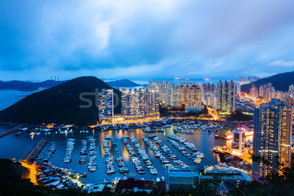 Hong Kong harbour Stock photo © leungchopan