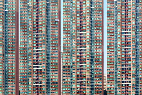 apartment building Stock photo © leungchopan