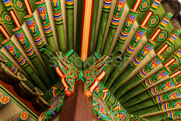Traditional korean painting Stock photo © leungchopan