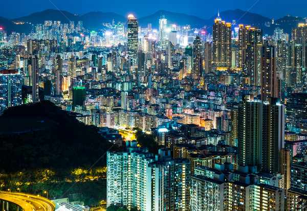 Stock photo: Hong Kong cityscape 