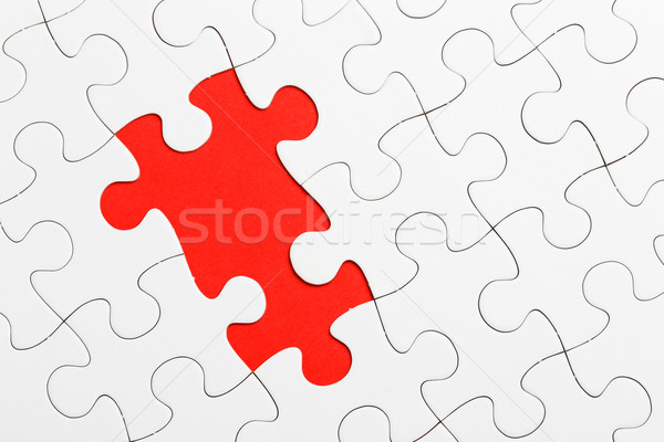 Hiányos puzzle család hálózat csapat cél Stock fotó © leungchopan