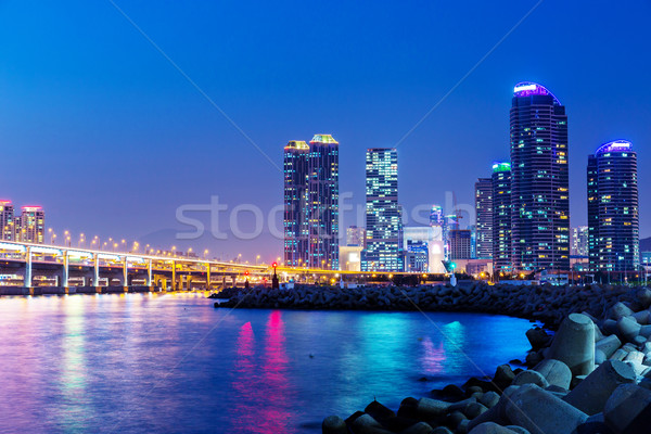 Busan city Stock photo © leungchopan