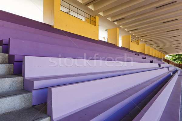 Közönség pad stadion sport színpad Stock fotó © leungchopan