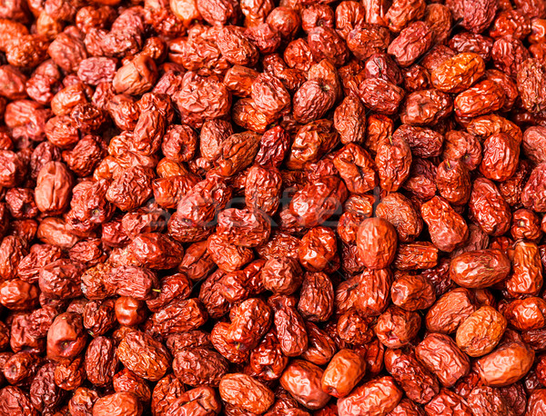 Dried red jujube Stock photo © leungchopan