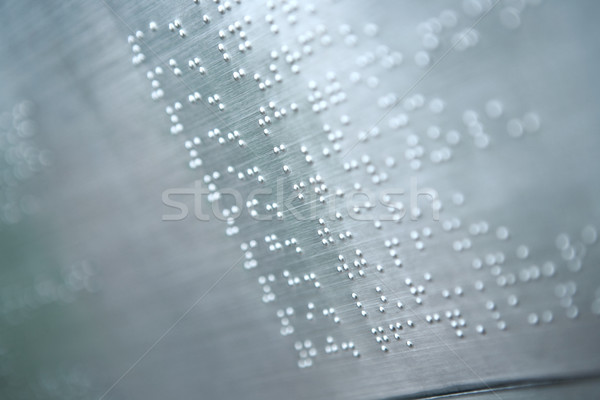 Plain Braille Page Stock photo © leungchopan