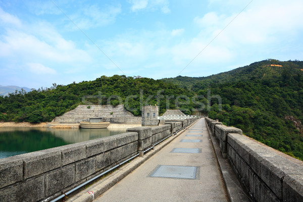 reservoirs dam Stock photo © leungchopan