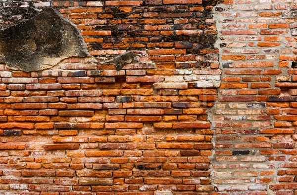 Stock photo: Ancient brick wall