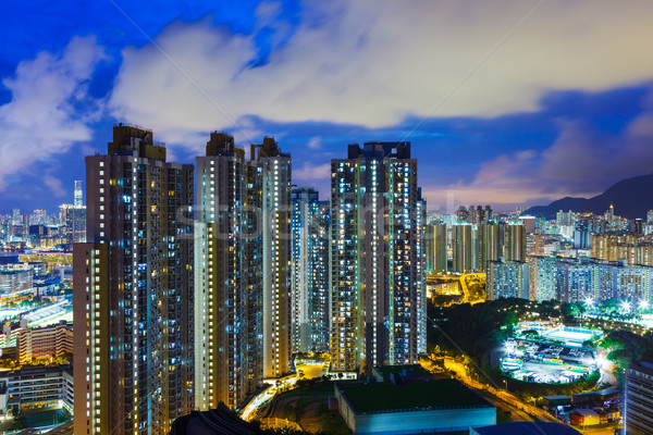 Cityscape in Hong Kong Stock photo © leungchopan