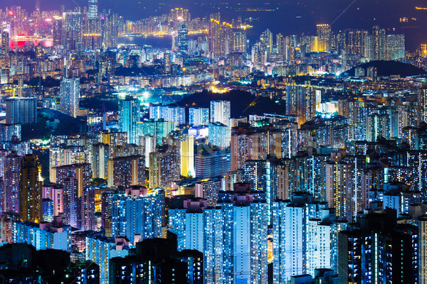 Hong Kong cityscape  Stock photo © leungchopan