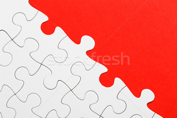 Unvollständig Puzzle fehlt Stück Familie Netzwerk Stock foto © leungchopan