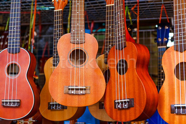 Ukulele guitar Stock photo © leungchopan