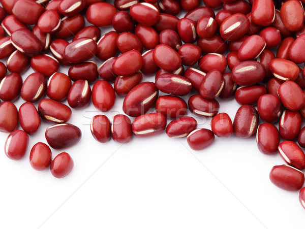 Red Bean isolated on white background Stock photo © leungchopan