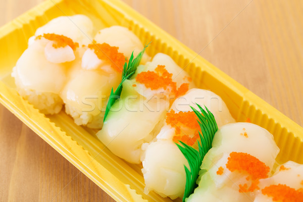 Fresh scallop Stock photo © leungchopan