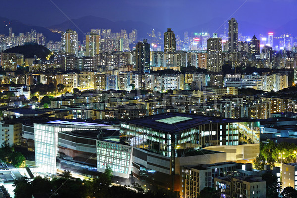 Hong Kong city view Stock photo © leungchopan