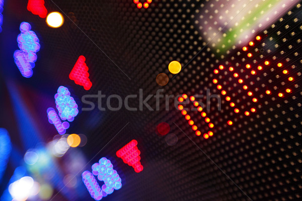 Display of Stock market Stock photo © leungchopan