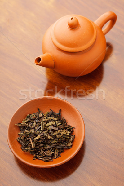 китайский сушат чай воды продовольствие Сток-фото © leungchopan