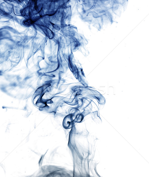 Colorful smoke isolated on white Stock photo © leungchopan