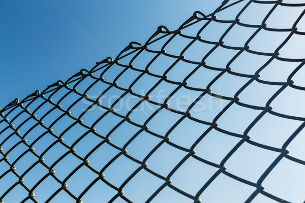 Outdoor Chain link fence Stock photo © leungchopan