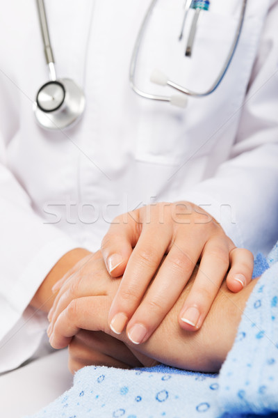 Fiatal kéz nők egészség nővér női Stock fotó © leventegyori