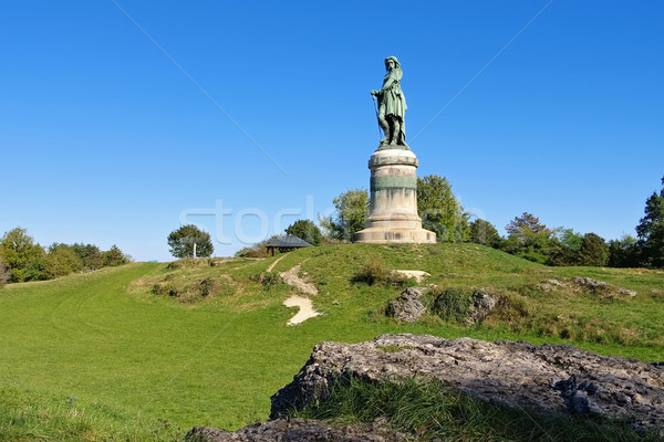 Vercingetorix monument in Burgundy Stock photo © LianeM
