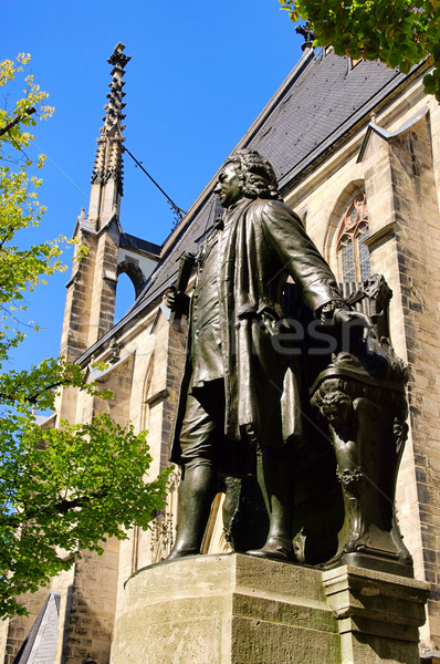 Leipzig St. Thomas Church 01 Stock photo © LianeM