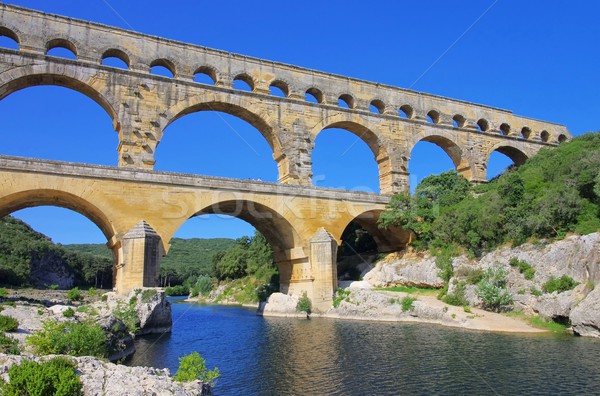 Pont du Gard  Stock photo © LianeM