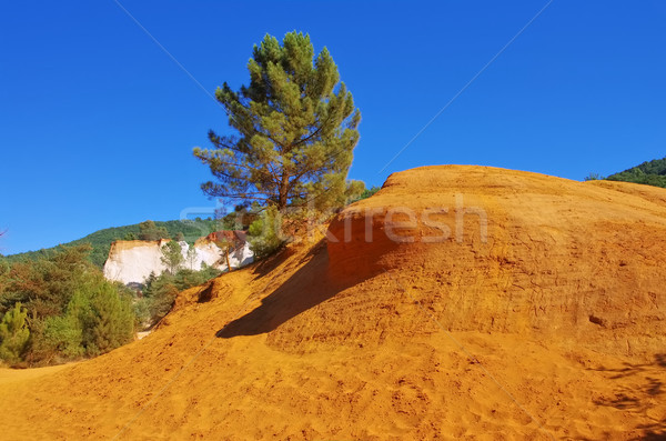 Rustel Colorado, Provence Stock photo © LianeM