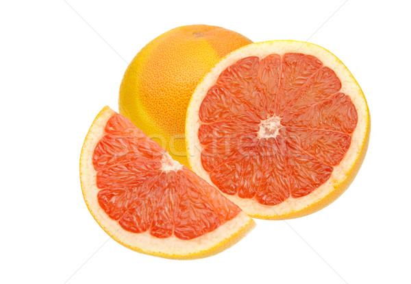 Grapefruit 18 vruchten oranje Geel vers Stockfoto © LianeM