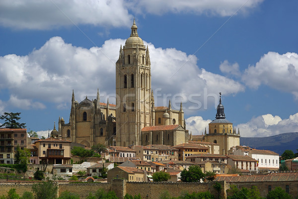 Segovia cathedral 01 Stock photo © LianeM