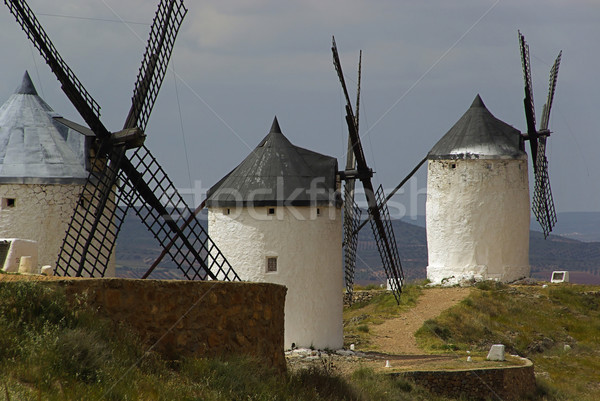 Stock photo: Consuegra Windmill 03
