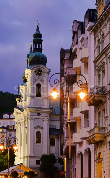 Karlovy Vary Maria-Magdalena church 01 Stock photo © LianeM