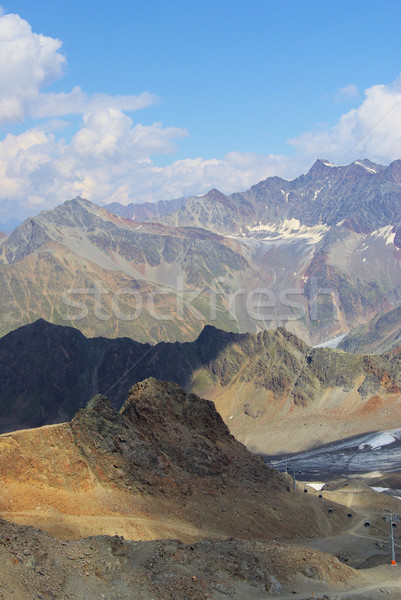 Kauner valley glacier 07 Stock photo © LianeM