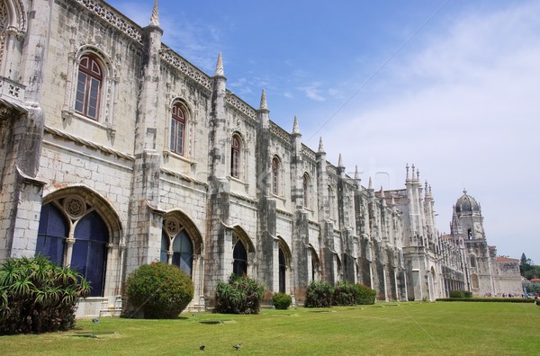 Lizbona klasztor sztuki kościoła architektury religii Zdjęcia stock © LianeM