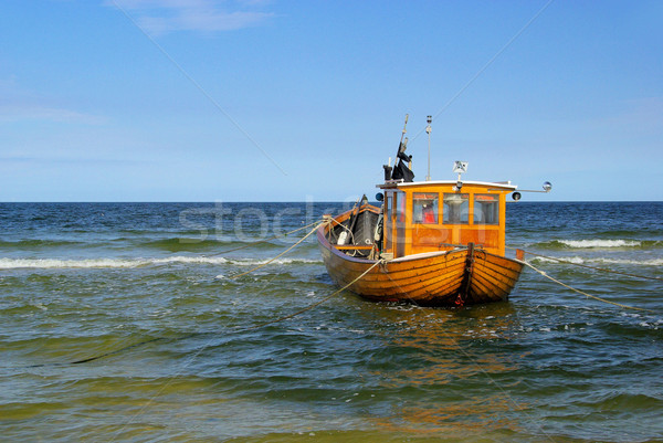 Pescuit plajă 26 peşte mare vară Imagine de stoc © LianeM