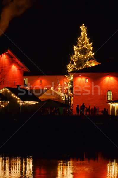 Potsdam Weihnachtsmarkt Krongut Bornstedt - Potsdam christmas market Bornstedt 04 Stock photo © LianeM