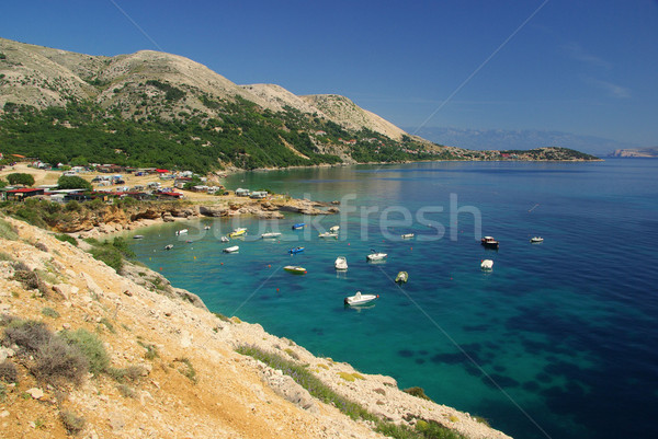 Stara Baska beach 34 Stock photo © LianeM