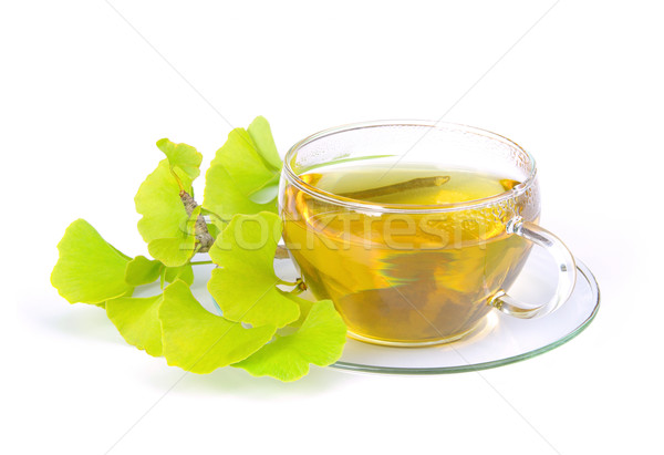 Stock photo: tea ginkgo 10