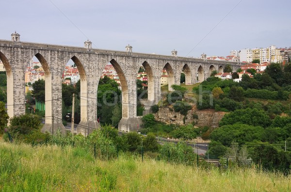 Stock photo: Lisbon Aqueduct 01