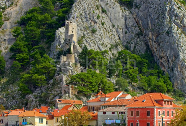 Omis Mirabella Fortress  Stock photo © LianeM