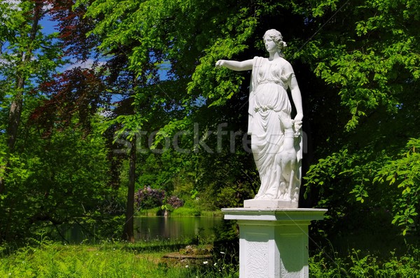 English Grounds of Woerlitz Dianenstatue  Stock photo © LianeM