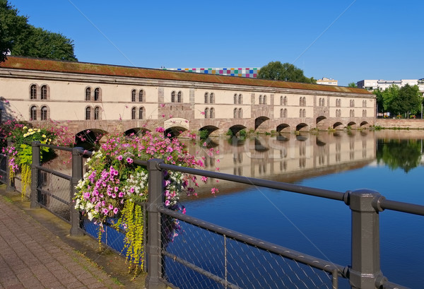 Barrage Vauban in Strasbourg, Alsace Stock photo © LianeM