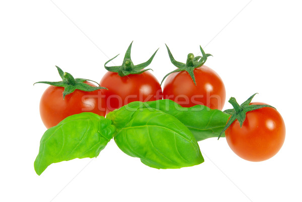 tomato and basil 23 Stock photo © LianeM