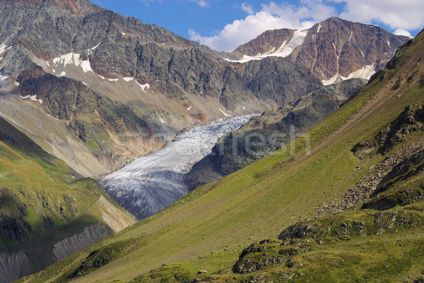 Kauner valley Gepatschferner glacier 02 Stock photo © LianeM
