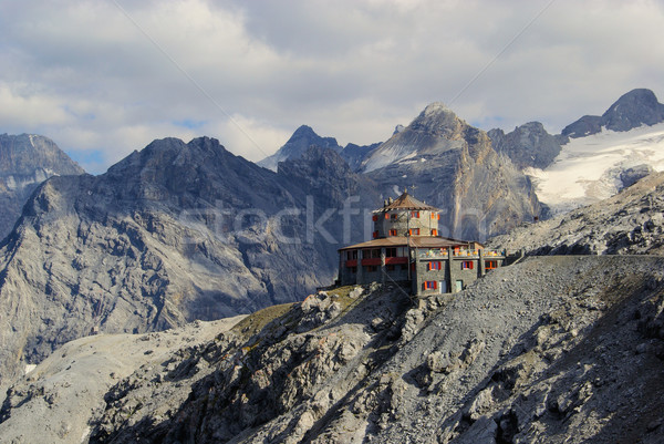 Stelvio Pass Tibet-Hut 01 Stock photo © LianeM