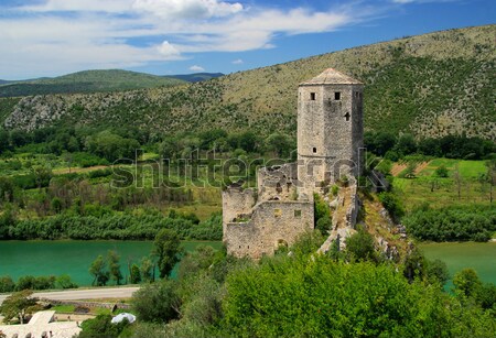 Burgeis castle 09 Stock photo © LianeM