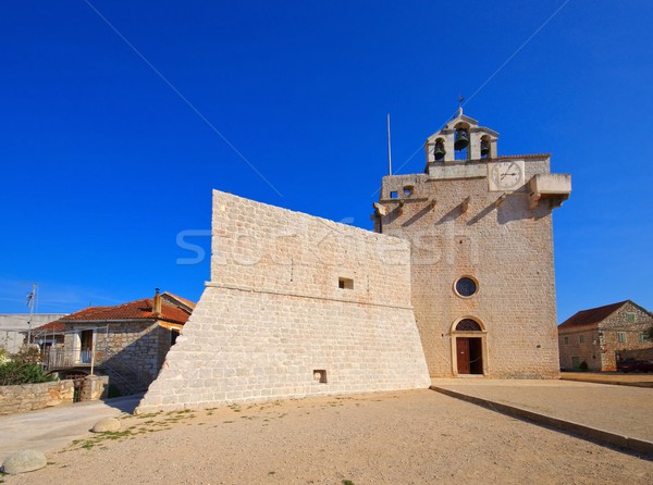 Vrboska church  Stock photo © LianeM